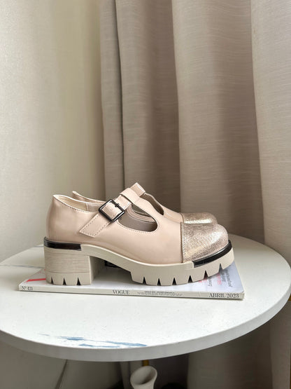 Zapatos Romina Crema