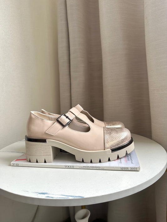Zapatos Romina Crema