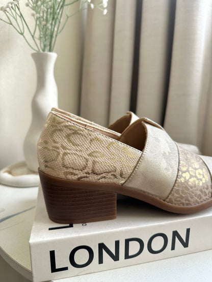 Zapatos Gabi Dorado